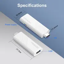 H96 MAX H313 ANDROID TV СТИК, 4K ULTRA HD, ANDROID 14, WIFI 6, BLUETOOTH 5.0, 2GB/16GB