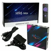 H96 MAX 4GB/64GB, DUAL WIFI, LED DIGITAL, LAN, USB 3.0