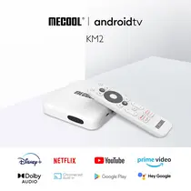 MECOOL KM2 2/8 GB, ANDROID 10, DUAL WIFI, GOOGLE AND NETFLIX 4K CERTIFICATED