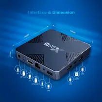 X98H 2/16 GB, ANDROID 12, DUAL WIFI, BLUETOOTH 5