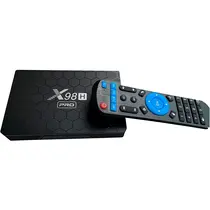 X98H PRO 4/64 GB, 8K, ANDROID 12, DUAL WIFI, GIGABIT LAN, BLUETOOTH 5
