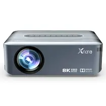 ПРОЕКТОР + TV BOX XNANO X1, LCD + LED, AMLOGIC T972, 2/16 ГБ, 4K, 8K DECODING, DUAL WIFI, BT 5.0, МОДЕЛ 2023