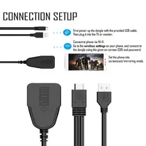 WIFI TV STICK ANYCAST M4 PLUS БЕЗЖИЧНО СВЪРЗВАНЕ НА ТЕЛЕФОН, ТАБЛЕТ С ТЕЛЕВИЗОР
