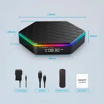 T95Z PLUS ANDROID 12, 2/16 GB, 6K, 2.4G/5.8GHZ DUAL BAND WIFI 6, BLUETOOTH 5.0