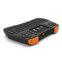 VIBOTON I8 PLUS ГЕЙМЪРСКА БЕЗЖИЧНА МИНИ КЛАВИАТУРА, ВЕРСИЯ СВЕТЕЩА, С LI-ION ПРЕЗАРЕЖДАЕМА БАТЕРИЯ ЗА КОМПЮТЪР, ЛАПТОП, СМАРТ ТВ, TV BOX