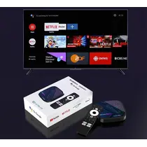 HAKO PRO, 4/64GB, ANDROID TV 11, DUAL WIFI, NETFLIX AND GOOGLE CERTIFICATED