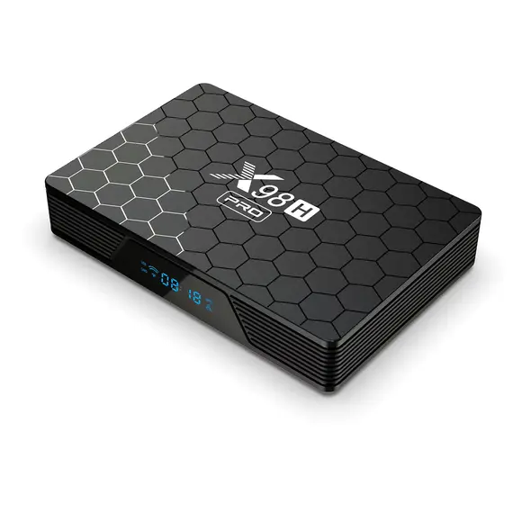 X98H PRO 4/32 GB, 8K, ANDROID 12, DUAL WIFI, GIGABIT LAN, BLUETOOTH 5