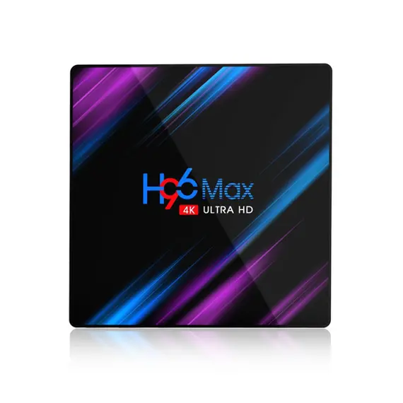 H96 MAX 4GB/64GB, DUAL WIFI, LED DIGITAL, LAN, USB 3.0