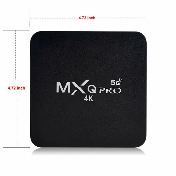 MXQ PRO 5G 4-ЯДРЕН DUAL WIFI, ANDROID 10, 4K (UPGRADING)