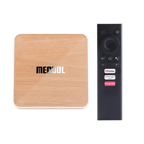 MECOOL KM6 DELUXE EDITION 4/64 GB, ANDROID 10, DUAL WIFI, BLUETOOTH GOOGLE CERTIFIED