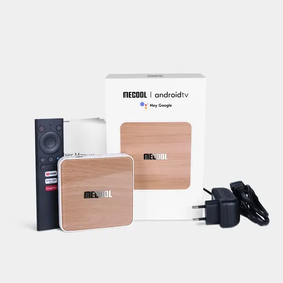 MECOOL KM6 DELUXE EDITION 4/64 GB, ANDROID 10, DUAL WIFI, BLUETOOTH GOOGLE CERTIFIED