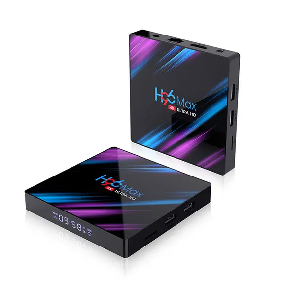 H96 MAX 2GB/16GB, ANDROID 10.0, DUAL WIFI, LED DIGITAL, LAN, USB 3.0