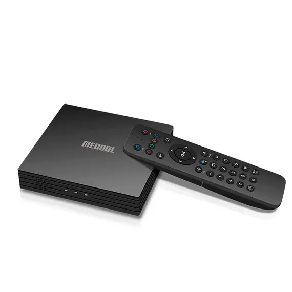 MECOOL KT1 TV BOX + DVB-T2/C AMLOGIC S905X4-B, ANDROID 10 ATV, DUAL BAND WIFI, BLUETOOTH