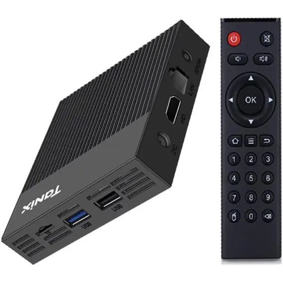 TANIX X4 4/128GB, AMLOGIC S905X4, ANDROID 11, DUAL WIFI & BLUETOOTH