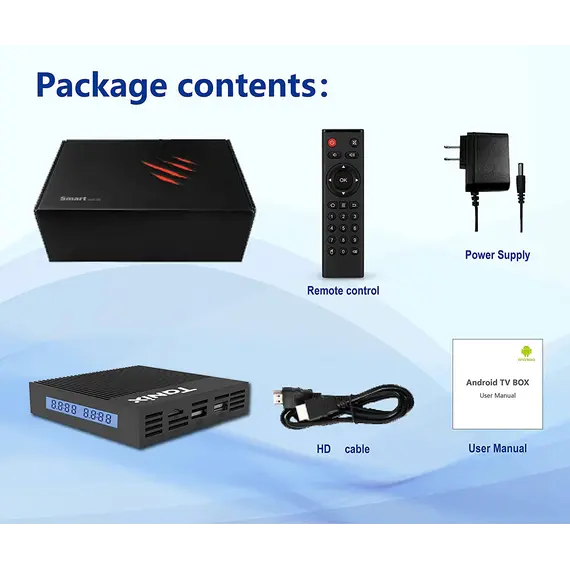 TANIX X4 4/128GB, AMLOGIC S905X4, ANDROID 11, DUAL WIFI & BLUETOOTH
