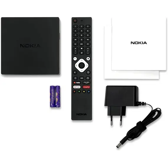 NOKIA STREAMING BOX 8000 2/8 GB, ANDROID TV 10, DUAL WIFI, BLUETOOTH 4.2